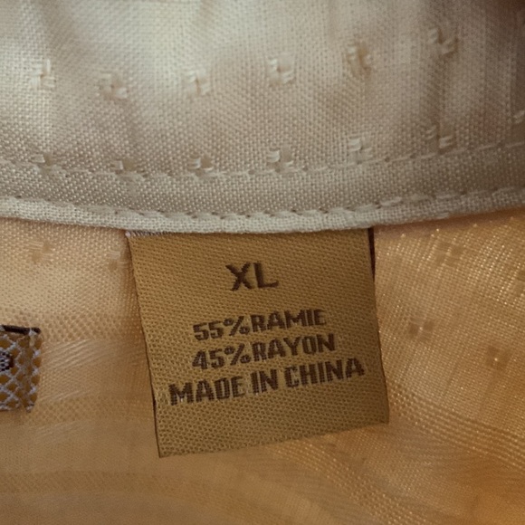 The Havanera Co Sahara Sun Button Down Shirt. XL NWT. - Picture 4 of 8